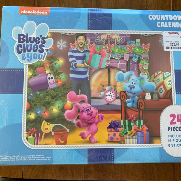 Nickelodeon Toys Blues Clues Advent Calendar Poshmark